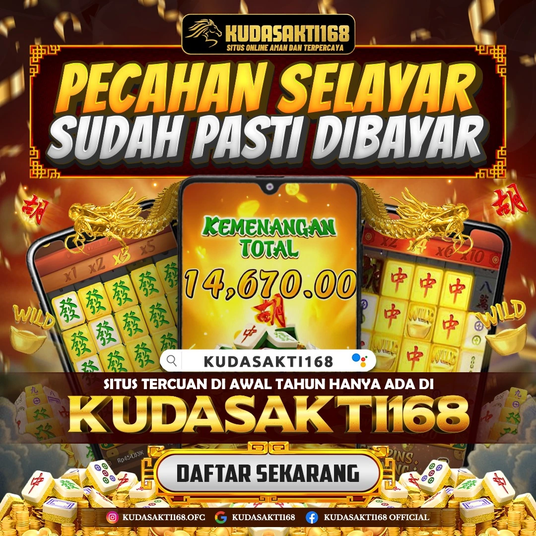KUDASAKTI168: Agen Game Online Resmi Pejuang SlotGacor